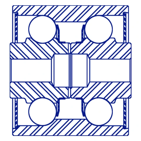 Special HD roller turn roller cross section